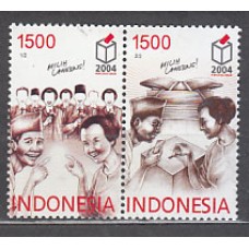 Indonesia - Correo 2004 Yvert 2092/3 ** Mnh  Elecciones generales