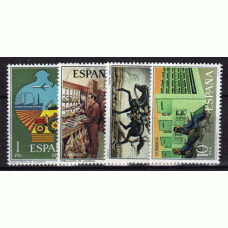 España II Centenario Correo 1976 Edifil 2329/32 ** Mnh