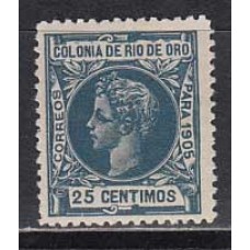 Rio de Oro Sueltos 1905 Edifil 8 * Mh