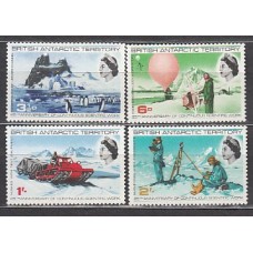 Antartida Britanica Correo Yvert 21/24 ** Mnh