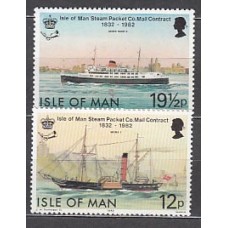 Man - Correo 1982 Yvert 210/1 ** Mnh Barcos