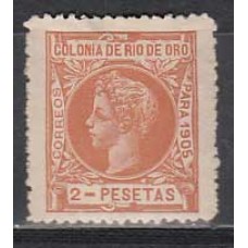 Rio de Oro Sueltos 1905 Edifil 12N * Mh  nº 000