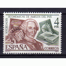 España II Centenario Correo 1977 Edifil 2402 ** Mnh