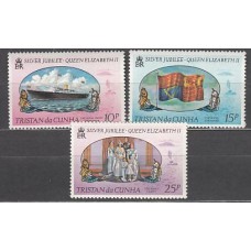 Tristan da Cunha - Correo Yvert 212/4 ** Mnh  Barcos