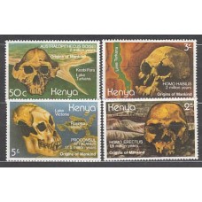 Kenya - Correo Yvert 212/5 ** Mnh  Prehistória