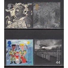 Gran Bretaña - Correo 1999 Yvert 2129/32 ** Mnh