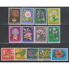 Sierra Leona - Correo Yvert 213/8 ** Mnh  Flores