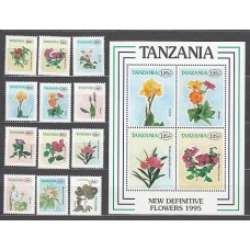 Tanzania - Correo Yvert 2138/49+H 323 ** Mnh   Flores