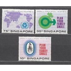 Singapur - Correo Yvert 214/6 ** Mnh