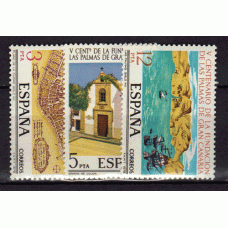 España II Centenario Correo 1978 Edifil 2477/9 ** Mnh