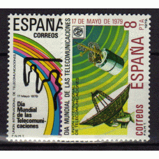 España II Centenario Correo 1979 Edifil 2522/3 ** Mnh