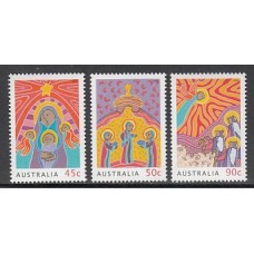 Australia - Correo 2003 Yvert 2165/7 ** Mnh Navidad