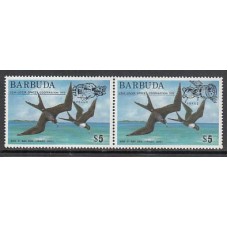 Barbuda - Correo Yvert 217/8 ** Mnh Fauna aves