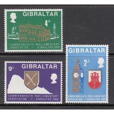 Gibraltar - Correo 1969 Yvert 217/9 ** Mnh