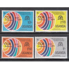 Uganda - Correo Yvert 218/21 ** Mnh