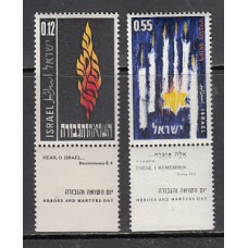 Israel - Correo 1962 Yvert 218/9 ** Mnh