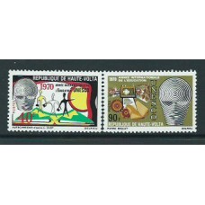Alto Volta Correo Yvert 218/9 ** Mnh  UNESCO