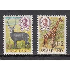 Swaziland - Correo Yvert 219/20 ** Mnh   Fauna