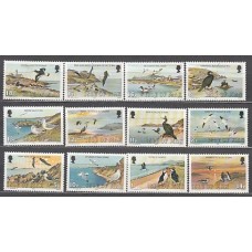 Man - Correo 1983 Yvert 219/30 ** Mnh Fauna aves