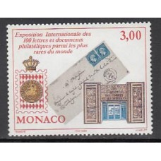Monaco - Correo 1999  Yvert 2190 ** Mnh   Exposición filatelica