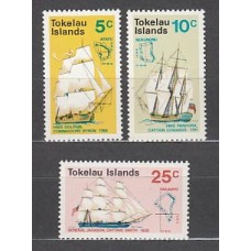 Tokelau - Correo Yvert 22/4 ** Mnh Barcos