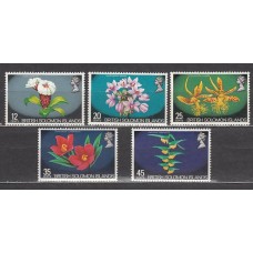 Salomon - Correo Yvert 220-222/5 ** Mnh Flores