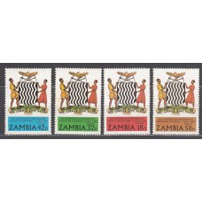 Zambia - Correo Yvert 221/4 ** Mnh