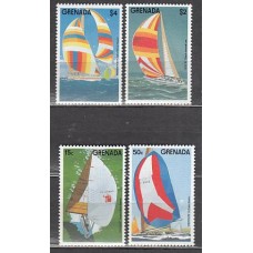 Grenada - Correo 1992 Yvert 2218/21 ** Mnh Barcos