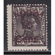 Rio de Oro Sueltos 1908 Edifil 37 ** Mnh