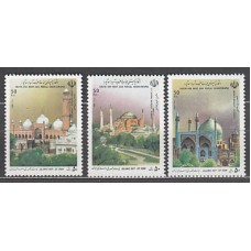 Iran - Correo 1992 Yvert 2232/4 ** Mnh Mezquita