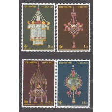 Tailandia - Correo Yvert 2232/5 ** Mnh  Patrimonio Thai