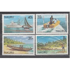 Nauru - Correo Yvert 224/7 ** Mnh  Barcos