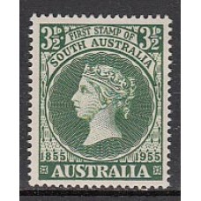 Australia - Correo 1955 Yvert 224 ** Mnh Centenario del Sello