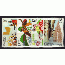 España II Centenario Correo 1985 Edifil 2783/6 ** Mnh