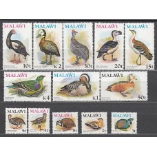 Malawi - Correo Yvert 229/41 ** Mnh  Fauna aves