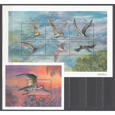 Nicaragua - Correo 1998 Yvert 2296/301 + H 279 ** Mnh