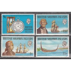 Salomon - Correo Yvert 230/3 ** Mnh Barcos