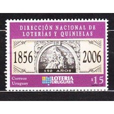 Uruguay - Correo 2006 Yvert 2305 ** Mnh Loteria Uruguaya