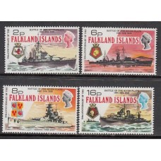 Falkland - Correo Yvert 231/4 ** Mnh Barcos