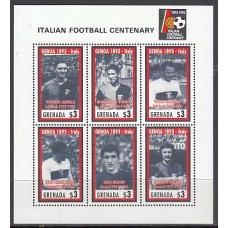 Grenada - Correo 1993 Yvert 2318/23 ** Mnh Deportes fútbol