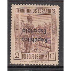 Guinea Variedades 1932 Edifil 231hi ** Mnh