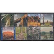 Australia - Correo 2005 Yvert 2320/27 ** Mnh Unesco