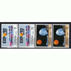 España II Centenario Correo 1987 Edifil 2875/6A ** Mnh