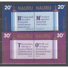 Nauru - Correo Yvert 233/6 ** Mnh