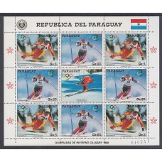 Paraguay - Correo 1987 Yvert 2355a ** Mnh Deportes