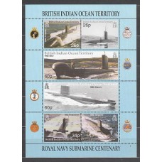 Oceano Indico - Correo Yvert 234/9 ** Mnh   Submarinos