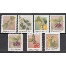 Zimbabwe Correo Yvert 234/9 ** Mnh  Frutas