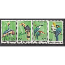 Singapur - Correo Yvert 235/8 ** Mnh  Fauna aves