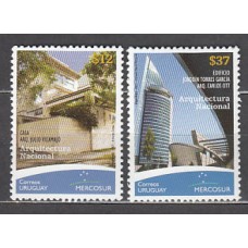 Uruguay - Correo 2007 Yvert 2350/1 ** Mnh Arquitectura