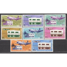 Maldives - Correo Yvert 235/42 * Mh Aviones